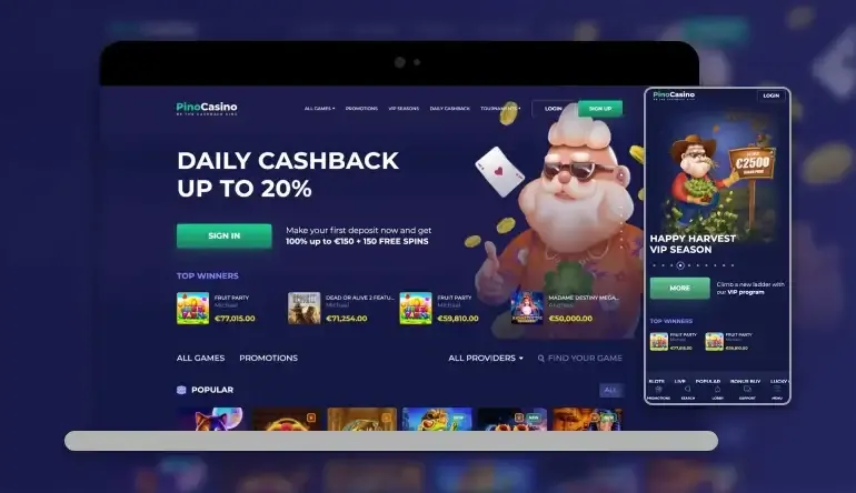 Pino Casino app